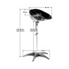 Gabbiano portable hairdresser wash unit ft35