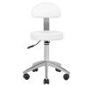 Electric cosmetic chair lux 273b + stool 304 white