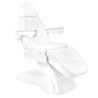 Electric cosmetic chair lux 273b + stool 304 white