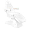 Electric cosmetic chair lux 273b + stool 304 white