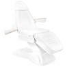 Electric cosmetic chair lux 273b + stool 304 white