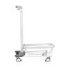 Comfort pedicure tray on wheels with lift function