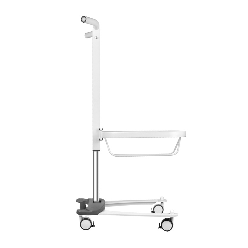 Comfort pedicure tray on wheels with lift function