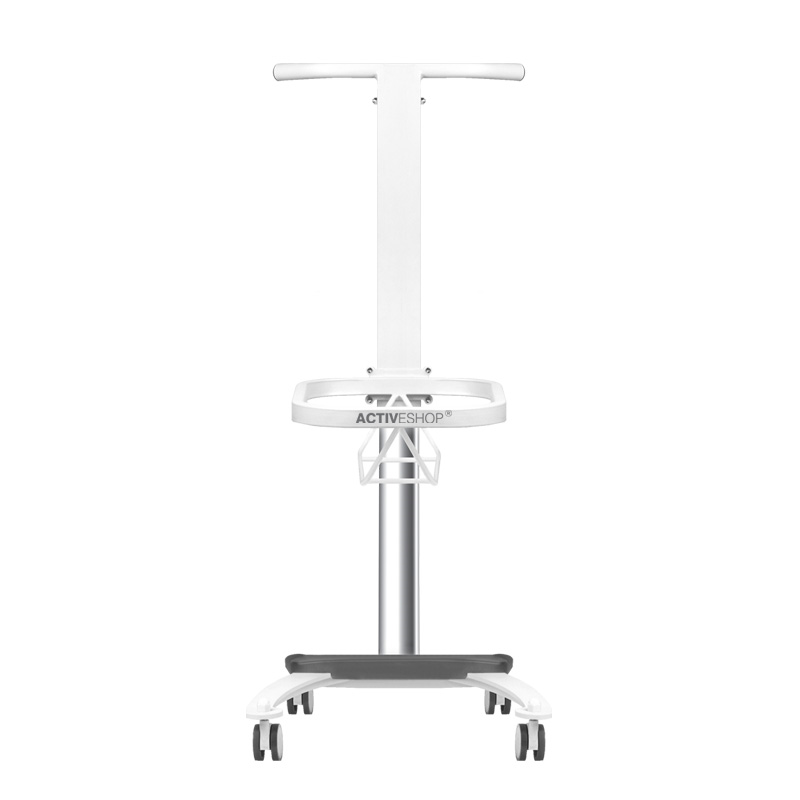Comfort pedicure tray on wheels with lift function