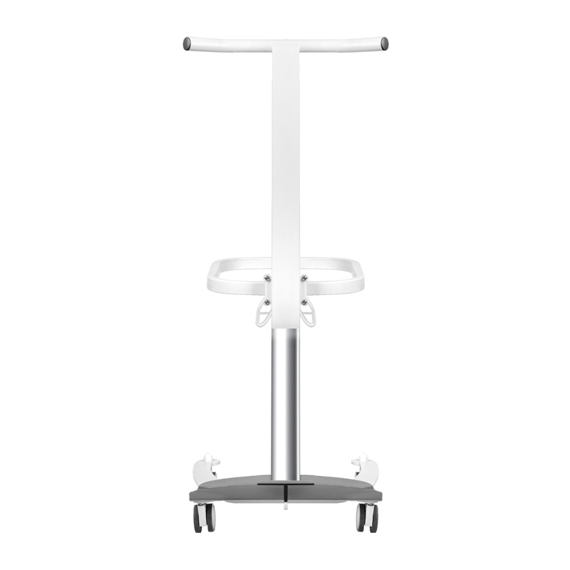 Comfort pedicure tray on wheels with lift function