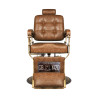 Gabbiano barber chair boss old leather light brown
