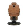 Gabbiano barber chair boss old leather light brown