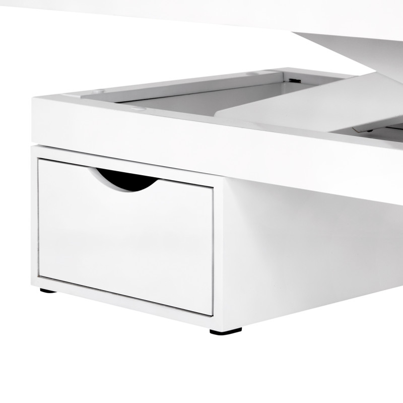 Spa cosmetic bed azzurro 815b glowing white heated
