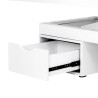 Spa cosmetic bed azzurro 815b glowing white heated