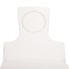 Spa cosmetic bed azzurro 815b glowing white heated