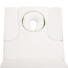 Spa cosmetic bed azzurro 815b glowing white heated