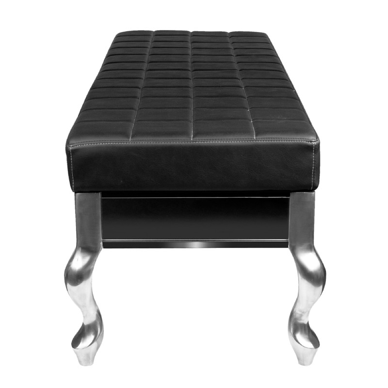 Gabbiano sofa for waiting room f011 black