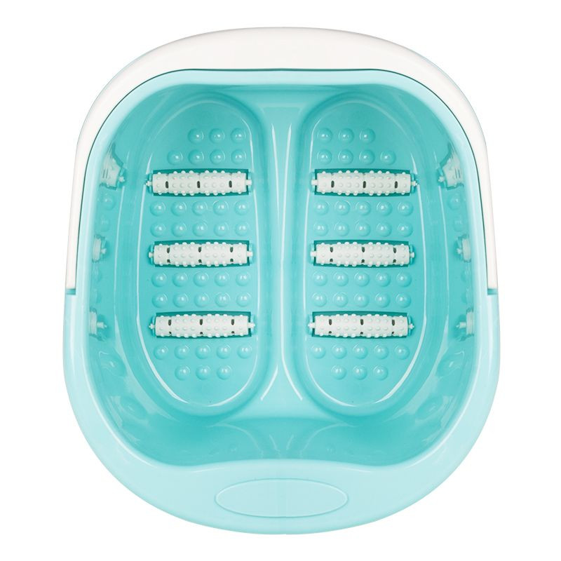 Pedicure bowl with blue lich rollers
