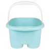 Pedicure bowl with blue lich rollers