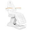 Electric cosmetic chair lux white / beech 3m