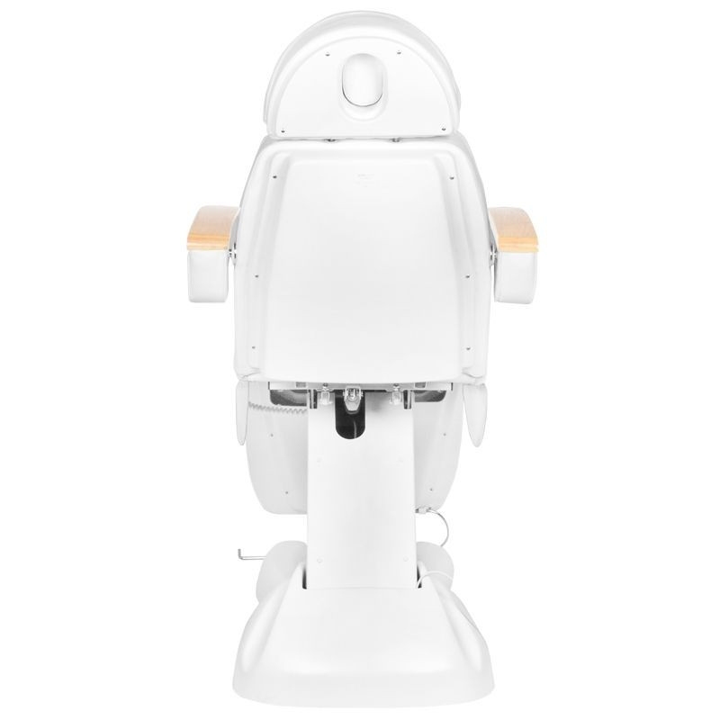 Electric cosmetic chair lux white / beech 3m