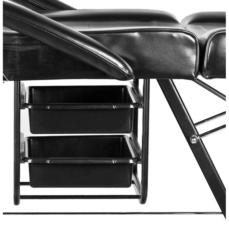 Cosmetic chair A 202 with black litter boxes