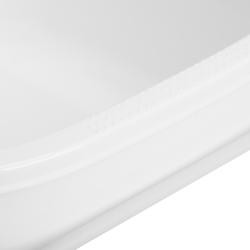 White pedicure tray Simple