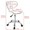 Gabbiano cosmetic stool q-4599 white