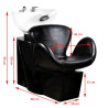 Gabbiano Amsterdam hairdressing wash unit black