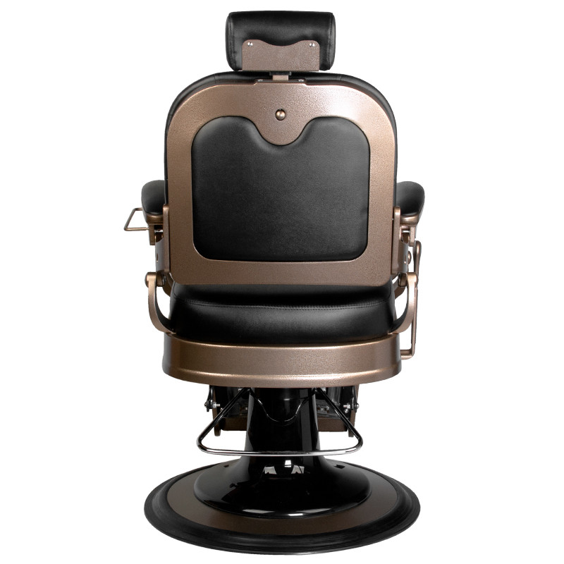 Old Ernesto Black Barber Chair Gabbiano