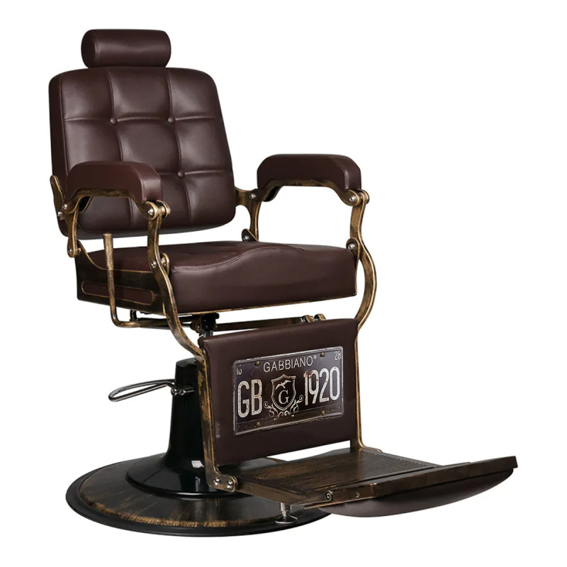 Brown Boss Barber Chair Gabbiano