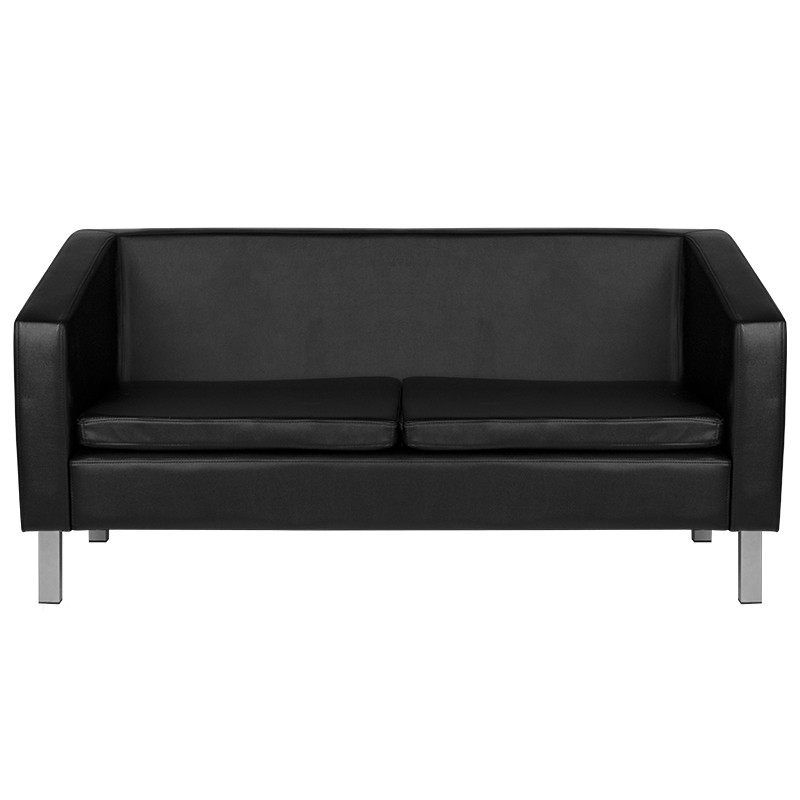 Gabbiano sofa for waiting room bm18003 black