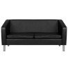 Gabbiano sofa for waiting room bm18003 black
