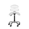 Roll speed am-880 cosmetic stool white