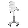 Roll speed am-880 cosmetic stool white