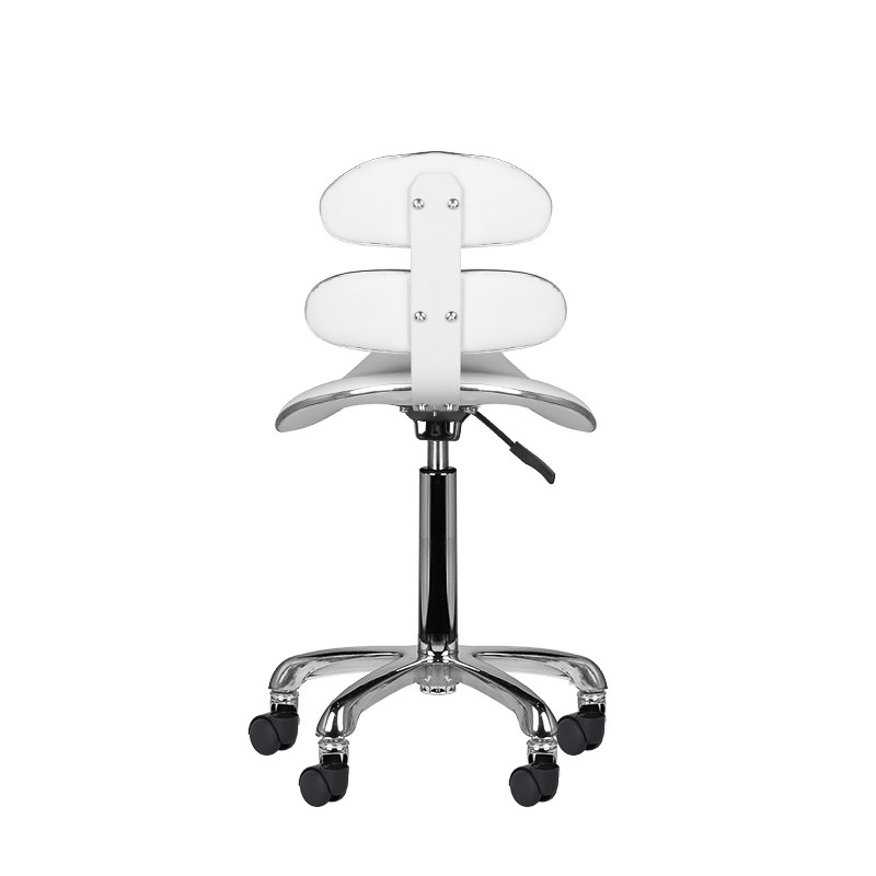 Roll speed am-880 cosmetic stool white