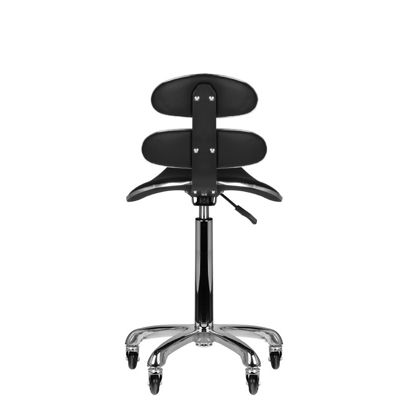 Roll speed am-880 black high cosmetic stool