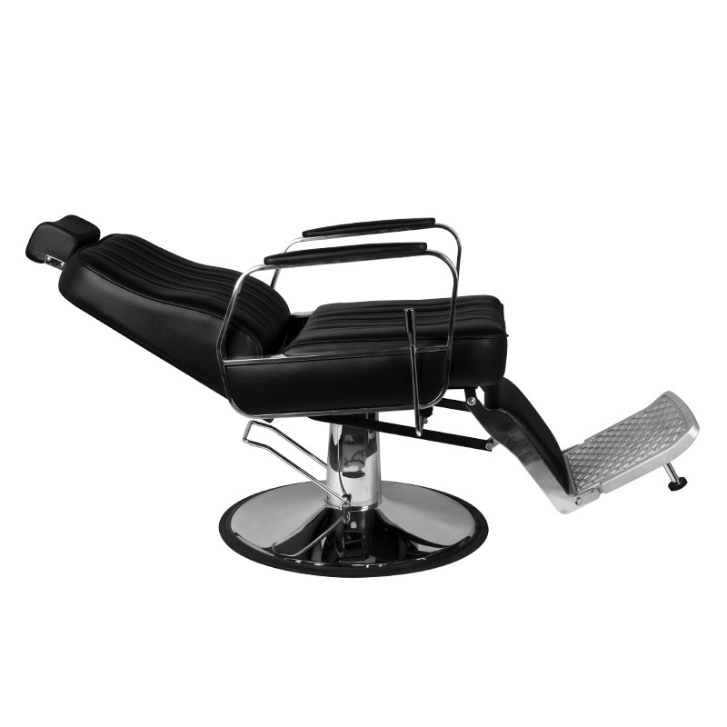 Gabbiano barber chair patrizio black