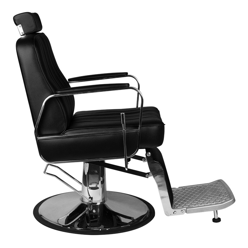 Gabbiano barber chair patrizio black