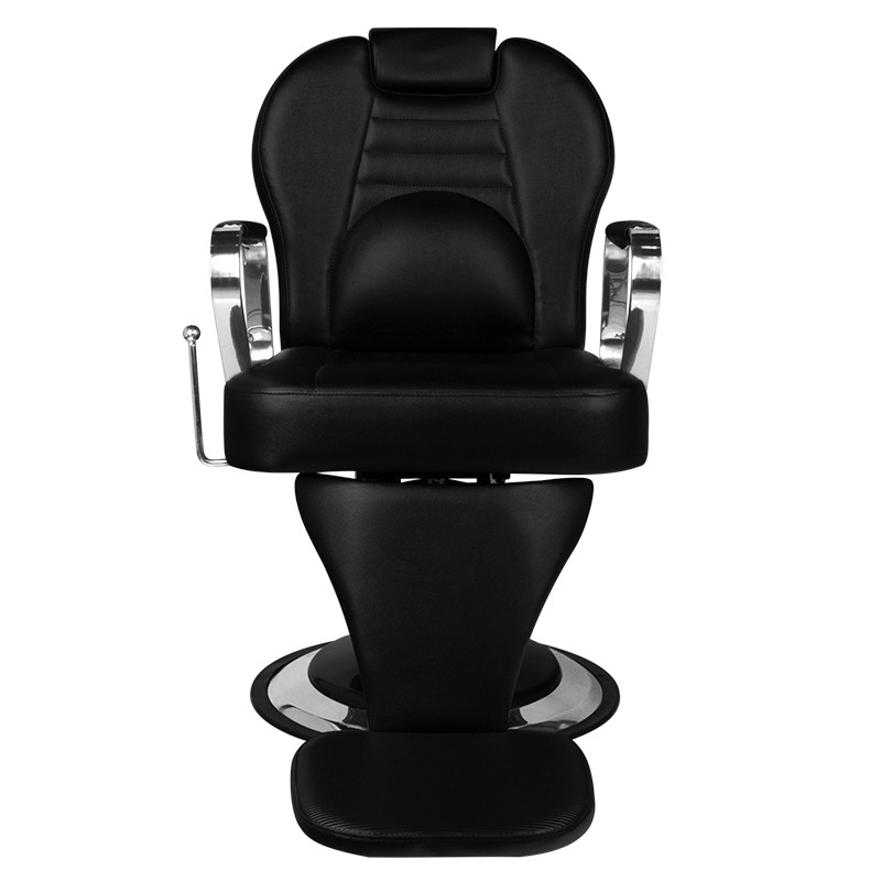 Gabbiano black tiziano barber chair