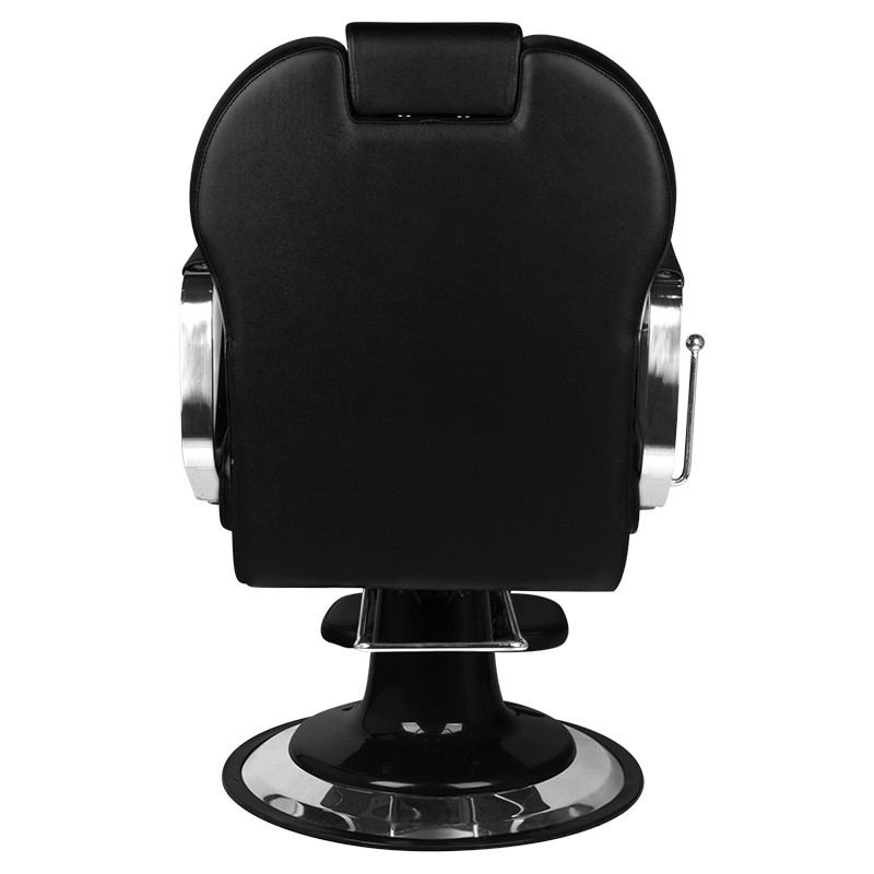 Gabbiano black tiziano barber chair