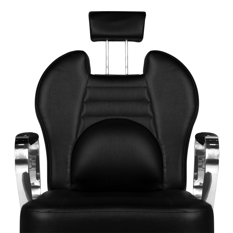 Gabbiano black tiziano barber chair