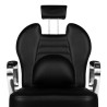Gabbiano black tiziano barber chair