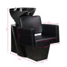 Gabbiano wash unit ankara black / black bowl