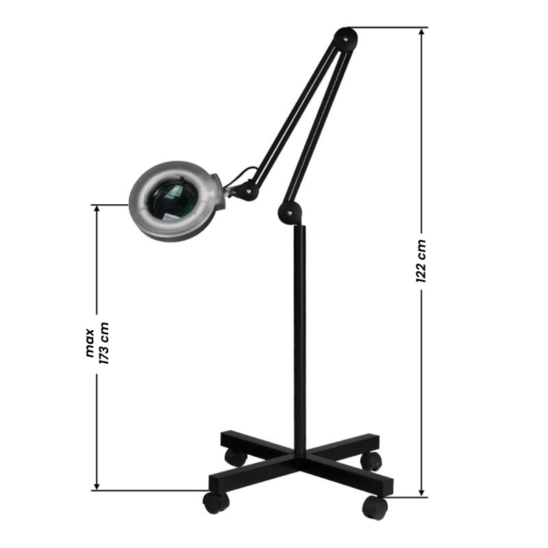S4 magnifier lamp + black tripod