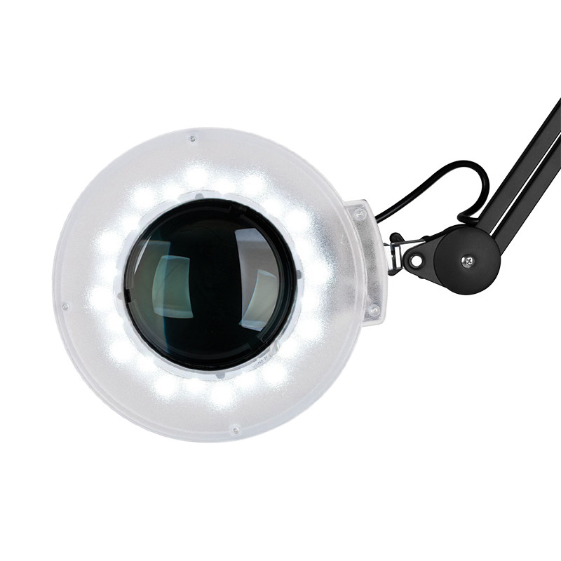 S5 led magnifier lamp + black tripod