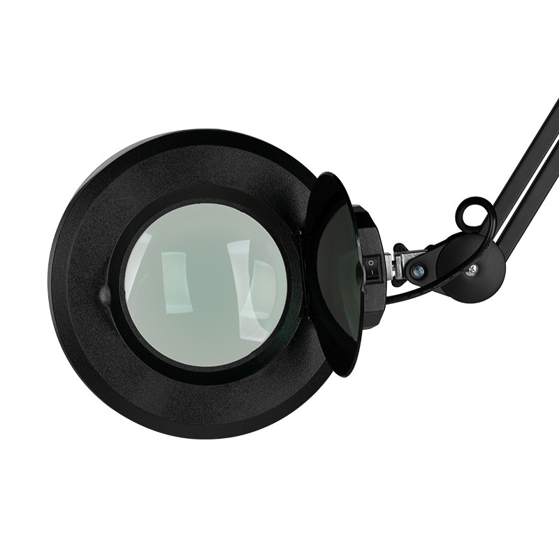 S5 led magnifier lamp + black tripod