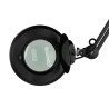 S5 led magnifier lamp + black tripod