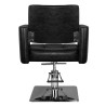 Hair system black hairdressing chair sm344