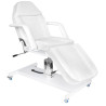 Cosmetic chair hyd. basic 210 white on wheels