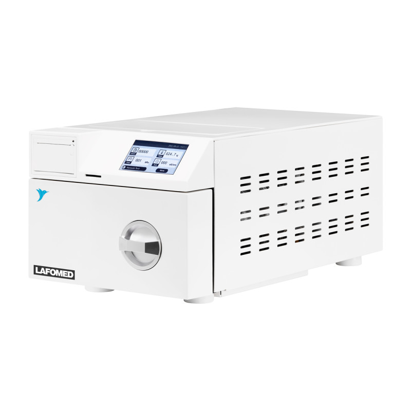 Lafomed autoclave lfss03aa touch with a 3l class b medical printer