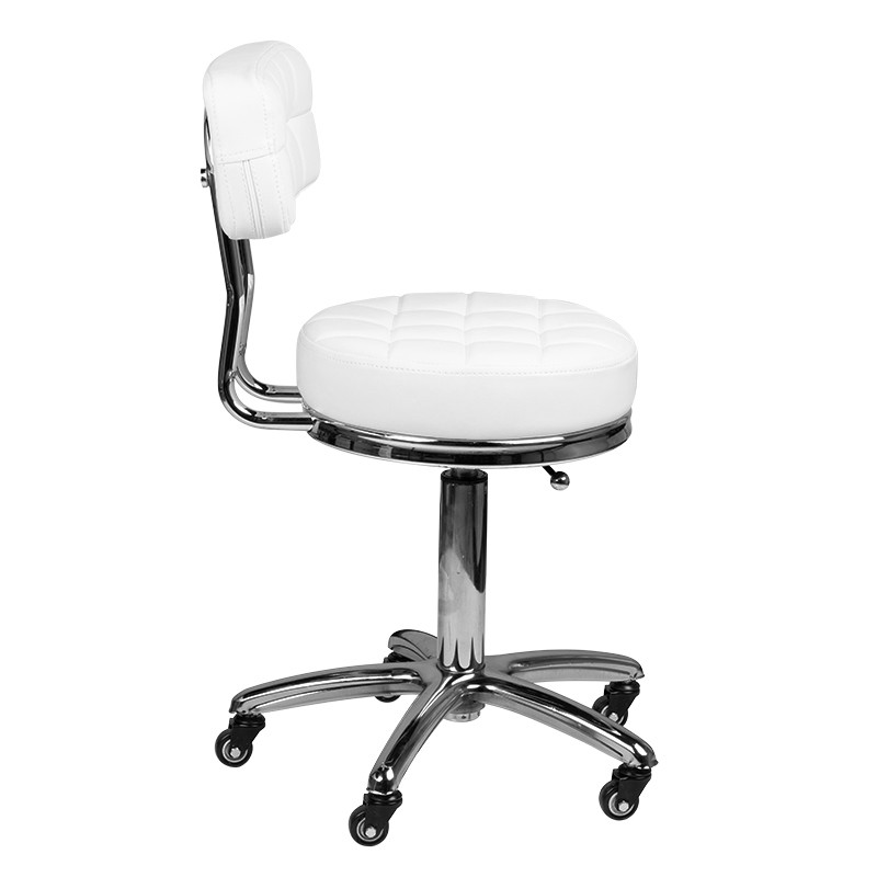 Cosmetic stool am-877 white