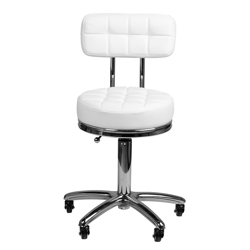 Cosmetic stool am-877 white