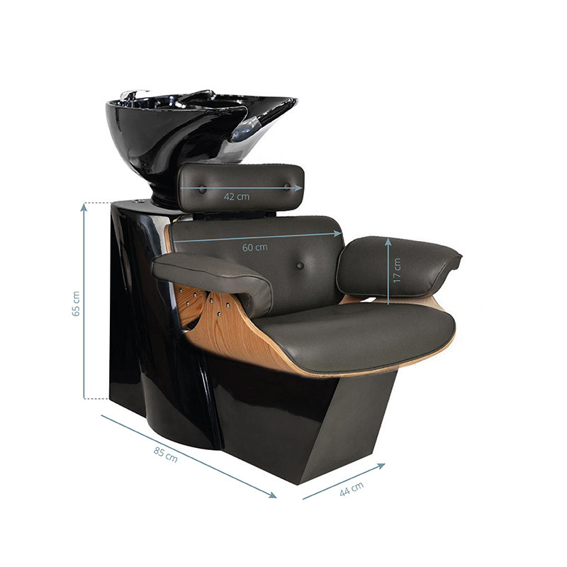 Gabbiano barber wash unit florence gray