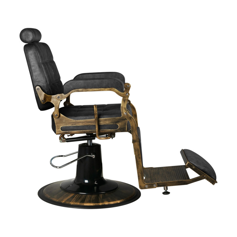 Gabbiano Barber Chair Boss HD Old Leather black